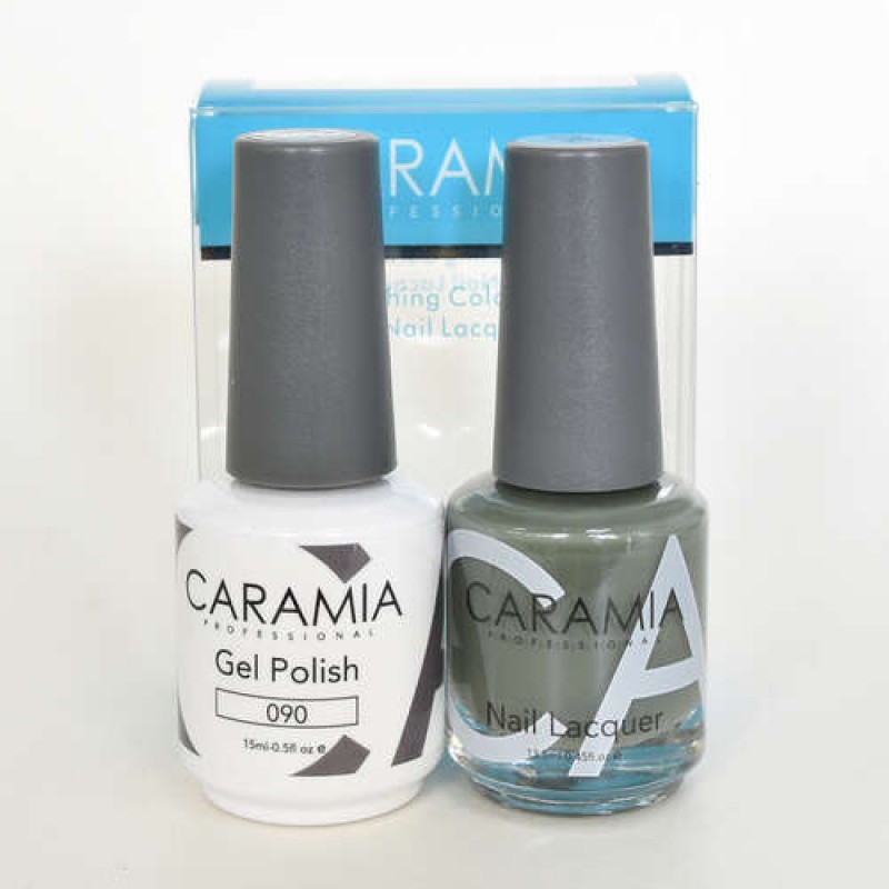 #090 Caramia Gel Polish & Nail Lacquer 0.5oz